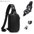 Τσαντάκι ώμου χιαστί crossbody Bange 7210 μαύρο