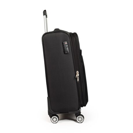 Βαλίτσα trolley Cardinal μικρή μεσαία 3400 50/60cm μαύρη